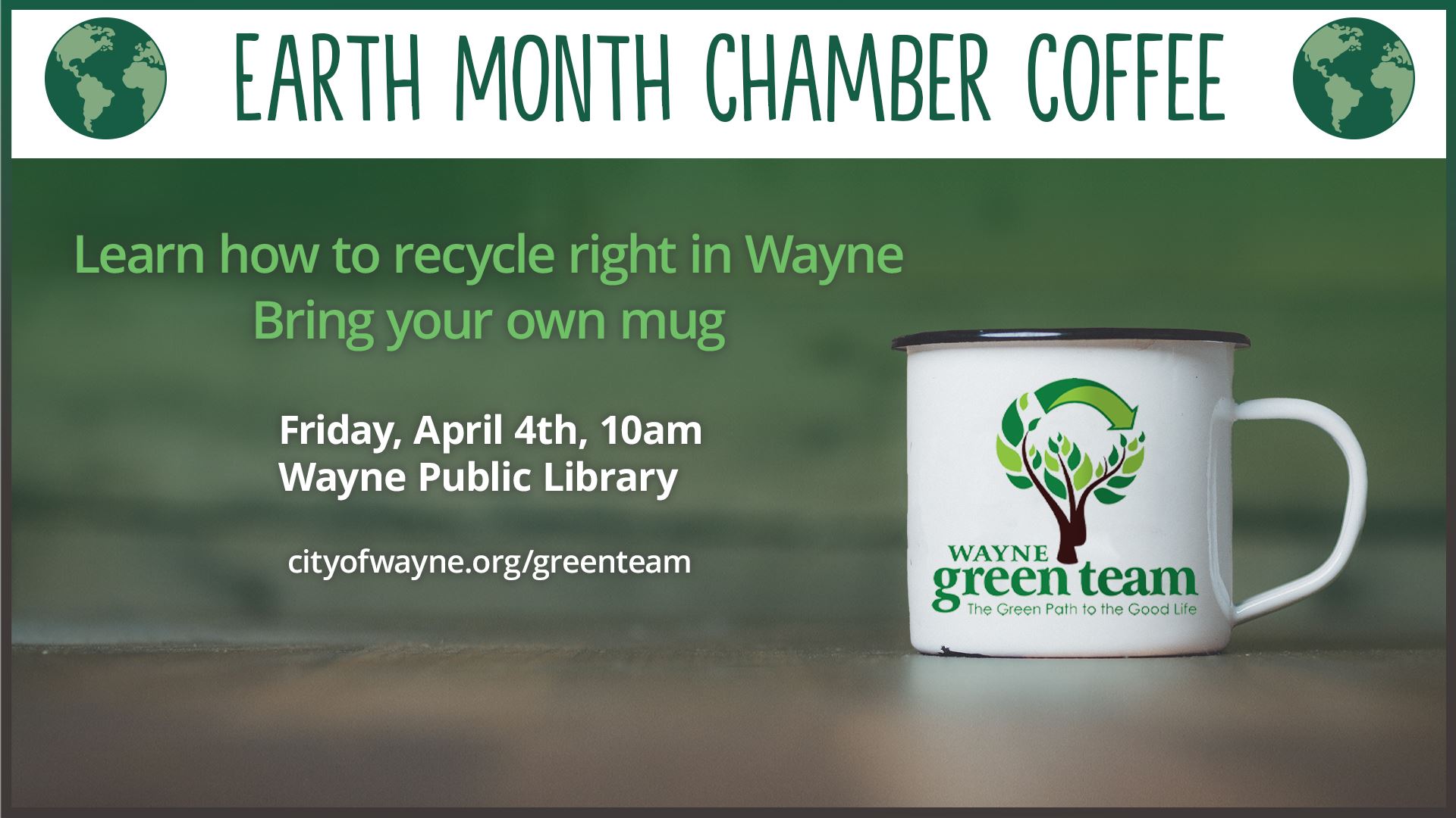 Earth Month Chamber Coffee - 2025
