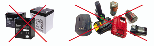 Unacceptable Batteries